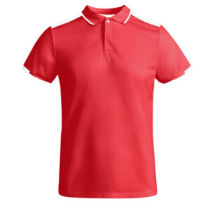 Polo técnico manga corta transpirable bicolor — Tamil