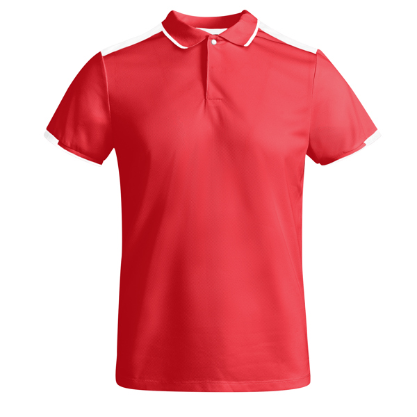 Polo técnico manga corta transpirable bicolor — Tamil