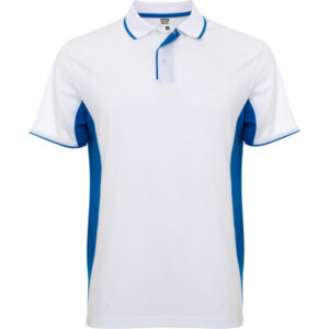 Polo técnico manga corta transpirable bicolor — Montmelo