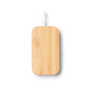 Hub USB de bambú con soporte para dispositivo — Kruse