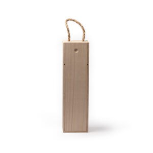 Caja de madera con asa para transportar de manera segura — Marne