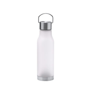 Botella de RPET efecto hielo con tapa de acero, 600 ml — Magox