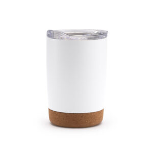 Vaso de acero 304 de doble pared con base de corcho, 380 ml — Kilvex