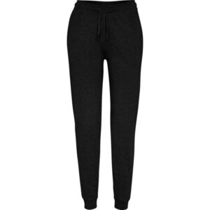 Einfache gerade geschnittene Hose aus ungerauhtem Fleece — Adelpho Woman