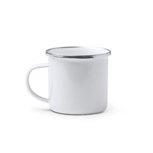 Taza metálica esmaltada de diseño retro, 380 ml — Cardif