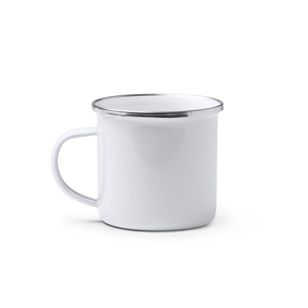 Taza metálica esmaltada de diseño retro, 380 ml — Cardif