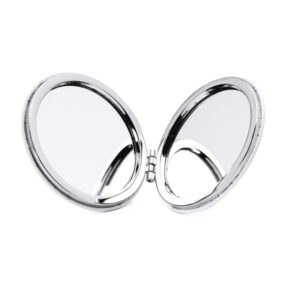 Espejo de bolsillo plegable doble con aumento — Liner