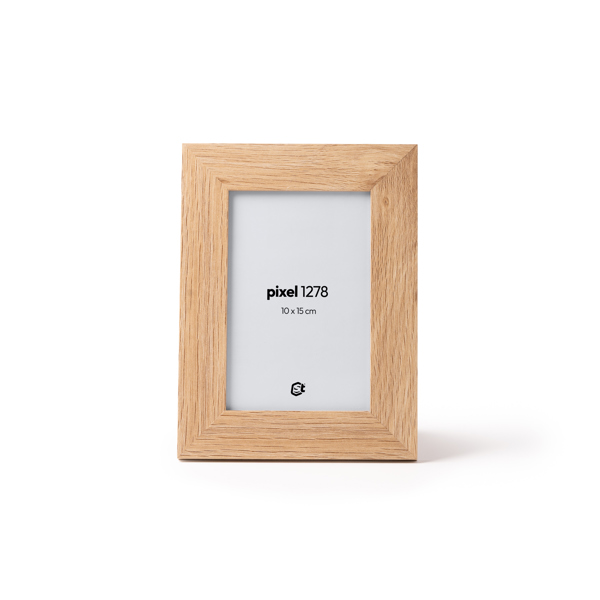 10×15 cm MDF photo frame with glass — Pixel