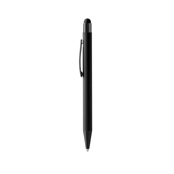 Soft-touch metal push-button pen — Peret