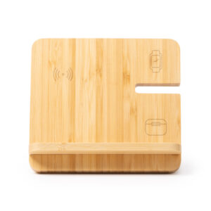 3-in-1 bamboo vertical charging stand — Krosy