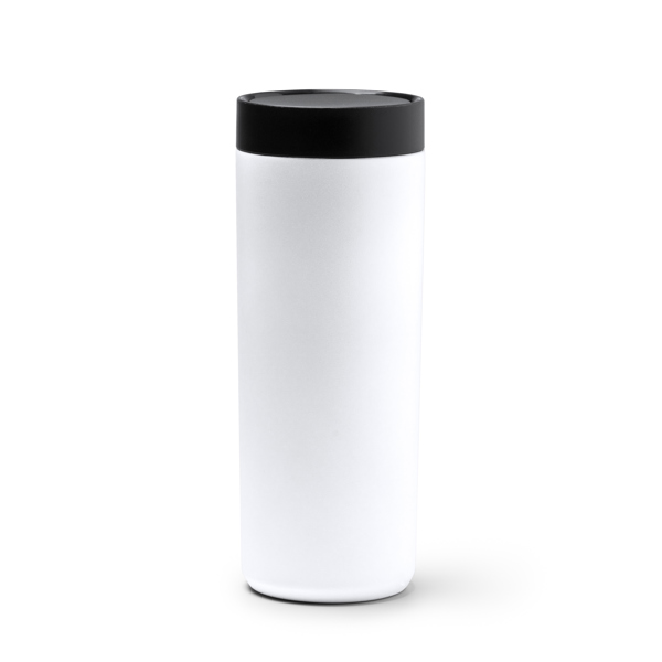Vaso térmico de acero inoxidable 304, 500 ml, con tapón 360º — Clarke