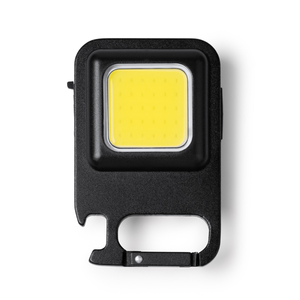 Linterna LED magnética recargable con abridor y mosquetón — Larson