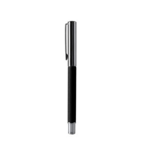 Capped rollerball pen with metal and RPET polyester body — Lomox