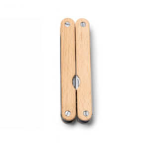 Multiherramientas de acero inoxidable y empuñadura de madera — Felos