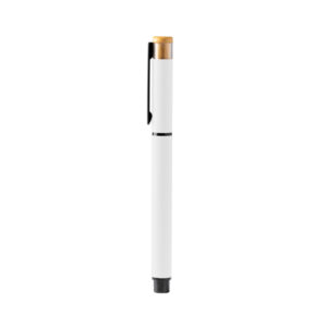 Bolígrafo tipo roller con cuerpo de aluminio reciclado — Lindberg