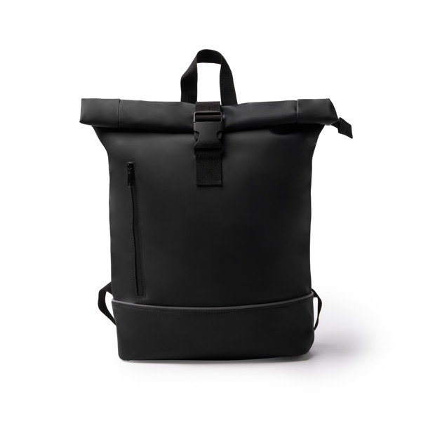 Rucksack aus PU und RPET 210D mit erweiterbarem Hauptfach mit Verschluss… — Valdez