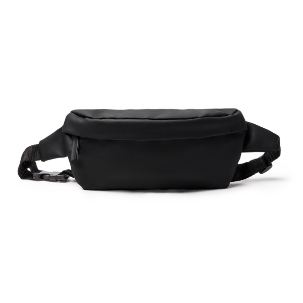 Gürteltasche aus PU Leather und RPET 600D mit weicher Haptik — Zumel