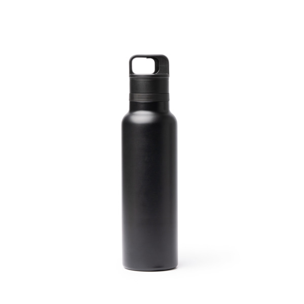 Botella de acero 304 reciclado de doble pared con tapón automático, 750 ml — Bitman