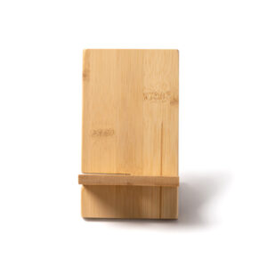 Bamboo phone stand — Lyra