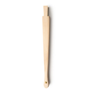 Abanico de madera con tela de algodón — Zante