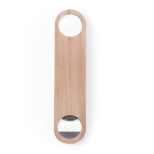 Abridor alargado de madera con colgador — Shake