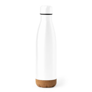 Botella térmica de acero 304 de doble pared con base de corcho, 520 ml — Kale