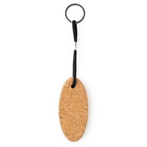 Llavero flotante de corcho natural con cuerda — Yate