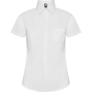 Camisa manga corta mujer entallada — Sofia