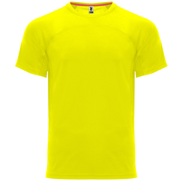 Camiseta técnica manga ranglán unisex transpirable — Monaco