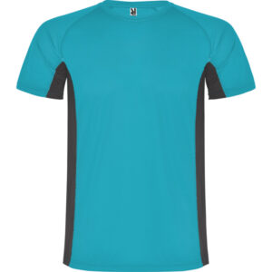 Camiseta técnica manga ranglán transpirable bicolor — Shanghai
