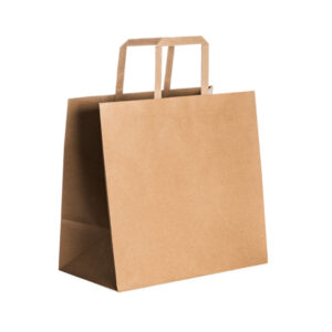 Bolsa de papel de 80 g/m² en acabado natural — Olmo