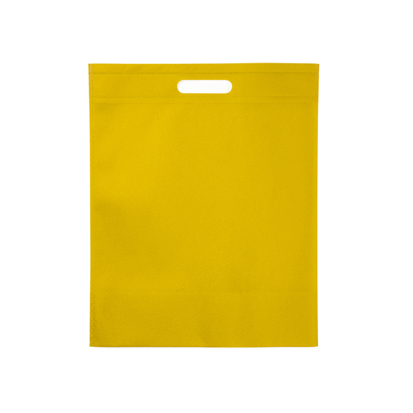 Bolsa de non-woven de 80 g/m² con resistentes asas troqueladas y acabado termosellado — Donet