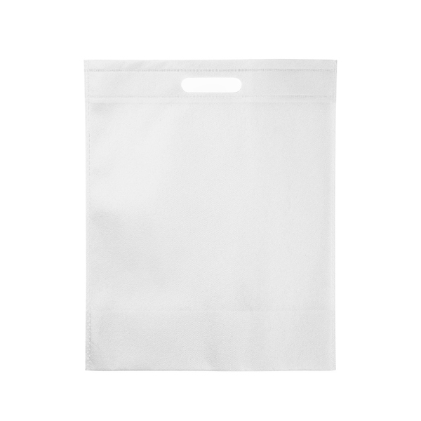 Bolsa sublimable de non-woven de 80 g/m² con resistentes asas troqueladas y acabado termosellado — Trento