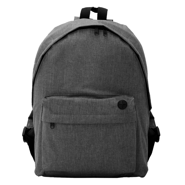 Klassischer Rucksack aus Polyester 300D mit meliertem Finish — Teros