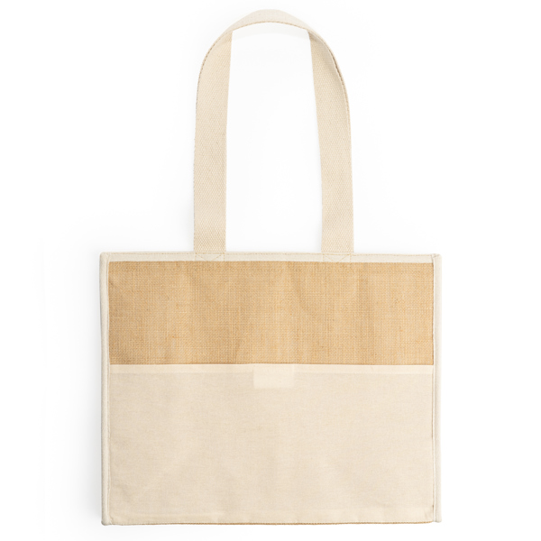 Bolsa nevera de yute laminado — Venice