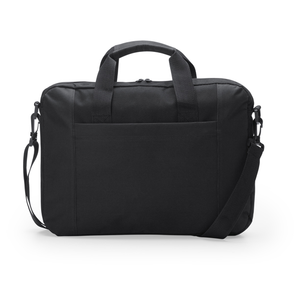 Gepolsterte Laptop-Dokumentenmappe aus weichem 600D-Polyester mit Außentasche — Lora