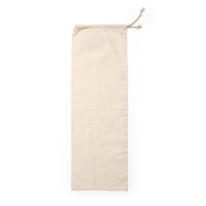Bolsa 100% de algodón cosida con clásico formato para el pan — Baguette