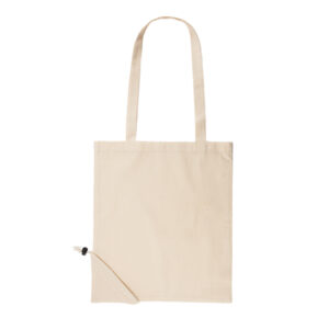 Bolsa de la compra plegable de 105 g/m², 100% de algodón — Dune