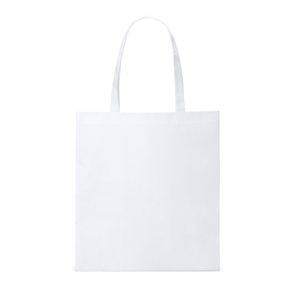 Bolsa de la compra ideal para sublimación realizada en resistente tejido non-woven cosido — Mito