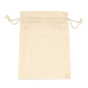 Bolsa estilo saco de algodón 105 g/m² con cordones de auto-cierre — Ardea