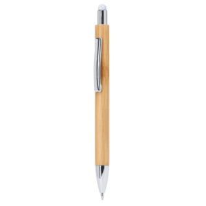 Eco line pen with bamboo body and touch stylus tip — Pampa