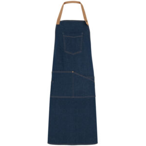 Long denim apron — Batali