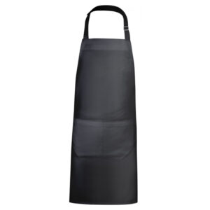 Long recycled twill apron — Bost