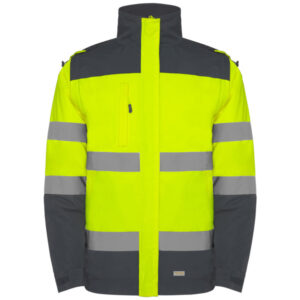 Chaqueta acolchada bicolor de alta visibilidad — Epsylon
