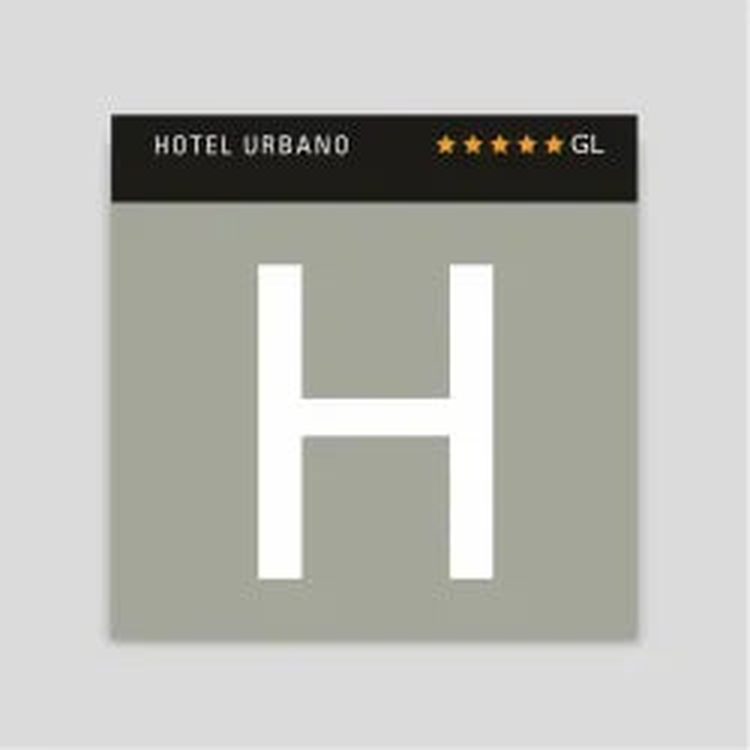 Placa distintivo CN16 Hotel Urbano 5 estrellas Gran Lujo Canarias 30x30 cm
